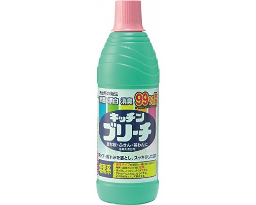 Mitsuei Универсальное моющее и отбеливающее средство для кухни (для обработки посуды, текстиля, поверхностей), 600 мл