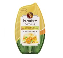 ST Жидкий освежитель воздуха для комнаты "SHOSHU-RIKI" (с освежающим ароматом сладкого апельсина и бергамота) 400 мл
