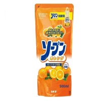  Kaneyo Жидкость для мытья посуды "Kaneyo – сладкий апельсин", мягкая упаковка, 500 мл