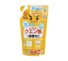 LION Спрей-пена очищающий с лимонной кислотой 360 мл (мягкая упаковка)