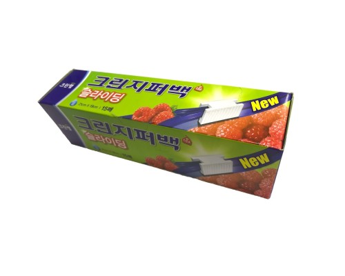 LION Плотные полиэтиленовые пакеты на молнии для хранения и замораживания горячих и холодных пищевых продуктов 21 см * 19 см, 15 шт