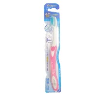 LION Зубная щетка "JIT" c тонкими щетинками и эргономичной ручкой (с ксилитолом, мягкая)