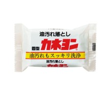 Хозяйственное мыло Kaneyo Soap for oil stains для выведения жирных пятен, 110 г