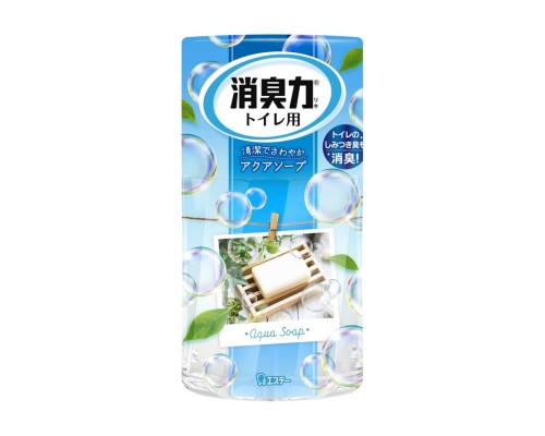 ST Shoushuuriki Жидкий дезодорант - ароматизатор для туалета с ароматом свежести 400 мл.