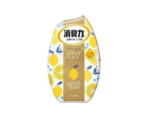 ST Жидкий освежитель воздуха для комнаты "SHOSHU RIKI" (с ароматом сицилийского лимона) 400 мл