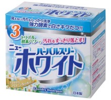 Mitsuei  Стиральный порошок  Herbal Three с дезодорирующими компонентами, отбеливателем и ферментами, 800 гр