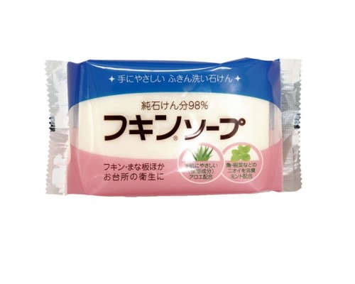 Kaneyo Fukin Soap кухонное хозяйственное мыло с мятой, 135 г