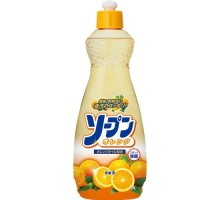 Kaneyo Жидкость для мытья посуды "Kaneyo – сладкий апельсин", дозатор 600 мл.