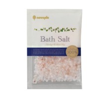 LION Гималайская розовая соль и морская соль из залива Шарк-Бэй для принятия ванны "Bath Salt Novopin Natural Salt" 50 г