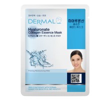 Косметическая маска Dermal Hyaluronate Collagen Essence Mask с коллагеном и гиалуроновой кислотой, 23 г