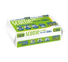 LION Многоразовые бумажные кухонные полотенца Crecia "Scottie" двухслойные 200 шт