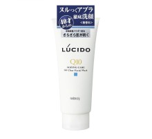 Mandom Пенка растворяющая жировые загрязнения в порах кожи лица Lucido oil clear facial foam , для мужчин после 40 лет, без запаха, красителей и консервантов, 130 гр.