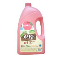 LION Премиальное антибактериальное средство для мытья посуды, овощей и фруктов в холодной воде "Сочный грейпфрут" 3,04 л