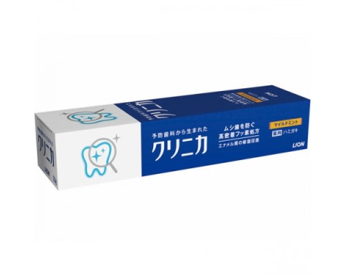 LION Зубная паста Lion "Clinica Mild Mint" комплексного действия с легким ароматом мяты (мини в коробке) 30 г
