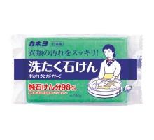 Kaneyo Универсальное хозяйственное мыло  Laundry Soap для любых типов загрязнений, 190 г