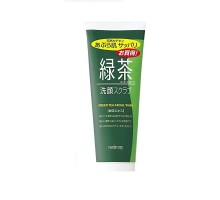 LION Мужская охлаждающая пенка-скраб для умывания жирной кожи лица с экстрактом зеленого чая и ментолом 100 г