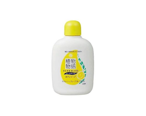 LION Увлажняющее жидкое мыло для тела с экстрактами ромашки и грейпфрута "Herb Blend" 90 мл