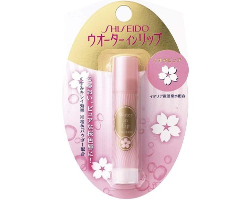 Увлажняющий лечебный бальзам для губ Shiseido Water in Lip без аромата, 3,5 г