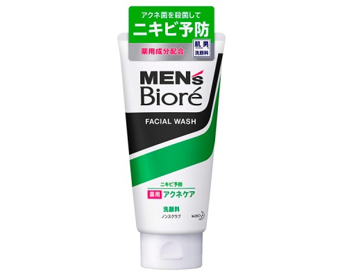 Мужской очищающий гель для лица Kao Mens «Biore» 130 гр. (286833)