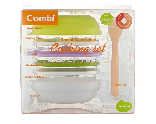 Combi-Набор детской посуды (терочки) от 5 месяцев (312362)